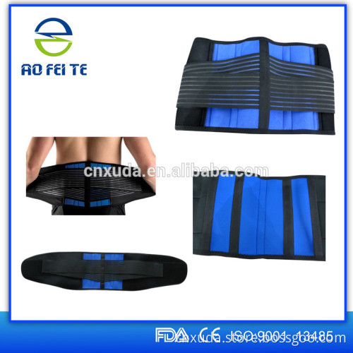 S-6XL Adjustable Double Pull Lumbar Back Support Brace Belt Lower Waist Pain Relief